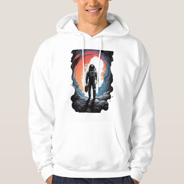 Neueste Astronauten, die auf dem Planeten laufen,  Hoodie (Vorderseite)