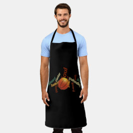 Neueste Basketball Summer Zuhause Party Time Schürze