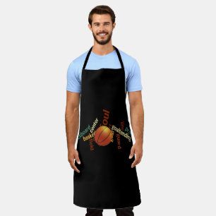 Neueste Basketball Summer Zuhause Party Time Schürze