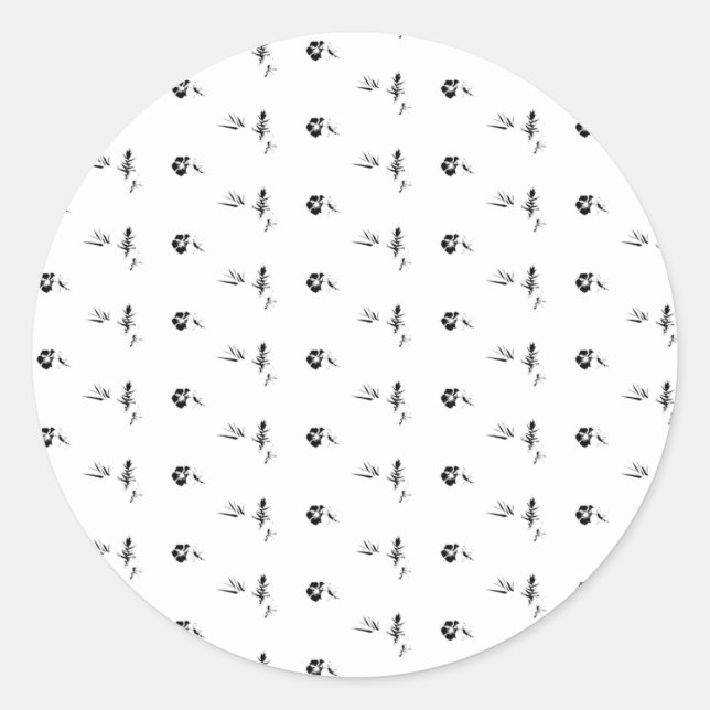 Neueste benutzerdefinierte TextLogo-Aufkleber Runder Aufkleber (Vorderseite)