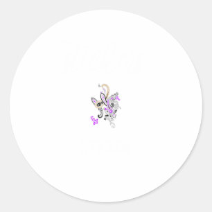 Neueste benutzerdefinierte TextLogo-Aufkleber Runder Aufkleber