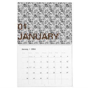 Neueste benutzerdefinierte TextLogo-Kalender Kalender