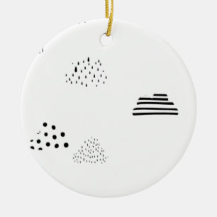 Neueste benutzerdefinierte TextLogo-Keramik-Orname Keramik Ornament