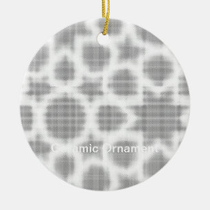 Neueste benutzerdefinierte TextLogo-Keramik-Orname Keramik Ornament