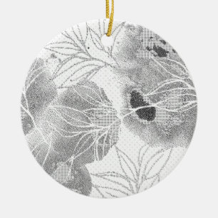 Neueste benutzerdefinierte TextLogo-Keramik-Orname Keramik Ornament