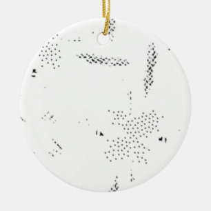 Neueste benutzerdefinierte TextLogo-Keramik-Orname Keramik Ornament