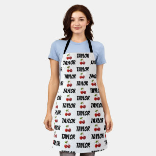 Neueste Coole Elegante Personalisierte Namensanpas Schürze
