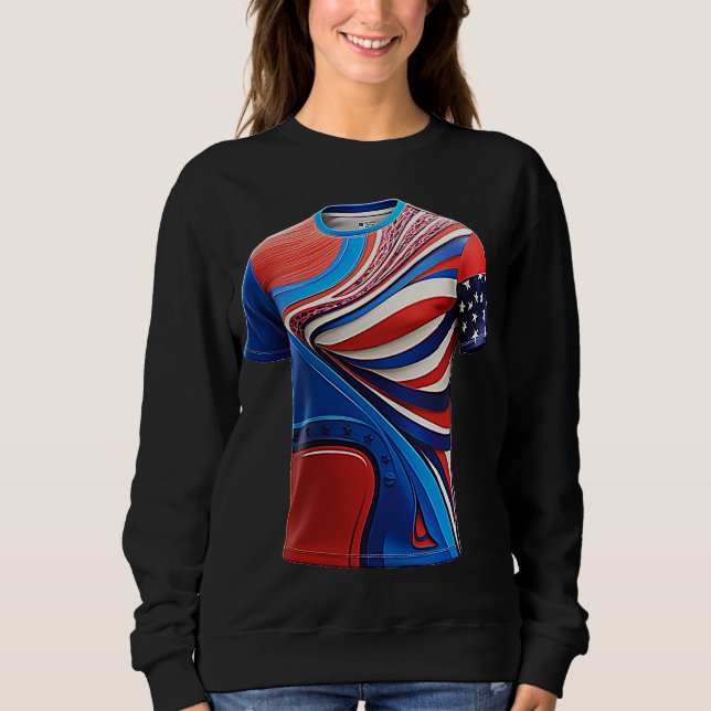 Neueste Design-Frauen-Basic-Sweatshirt Sweatshirt (Vorderseite)