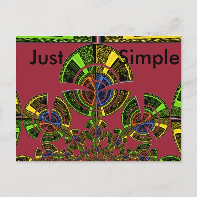 Neueste edgy African Maasai Tribal Kultur Muster Postkarte (Vorderseite)