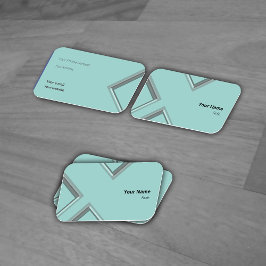 Neueste geometrische Triangle-Formen von Eisen Visitenkarte