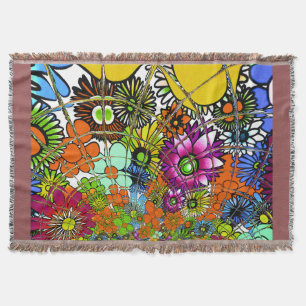 Neueste Phantastische Blumenmuster Design Kunst Decke