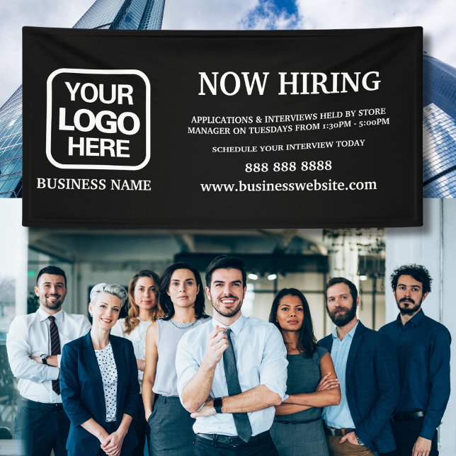 Neueste Schwarz-weiße Logos Banner (Von Creator hochgeladen)