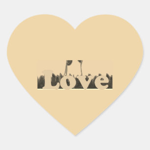 Neueste Süße Schöne & Liebevolle alle mit Mitgefüh Herz-Aufkleber