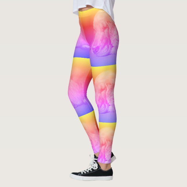 Neueste Veranstaltungen zur Pet-Zeit besondere Anl Leggings (Links)