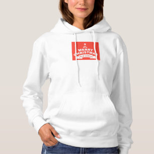 Neueste Wünsche Weihnachts Monogram Hoodie