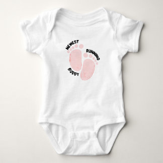 neuester Laufbegleiter-Baby-Body Baby Strampler