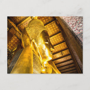 Neufassung des Buddha der Wat Pho Postcard Postkarte