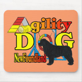 Neufundland_Agility Geschenke Mousepad