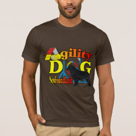 Neufundland_Agility Geschenke T-Shirt
