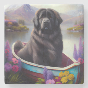 Neufundland auf einem Paddel: Ein Landschaftliches Steinuntersetzer