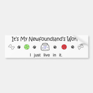 Neufundland Autoaufkleber