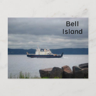 Neufundland Bell Island Fähre Flandern Postkarte