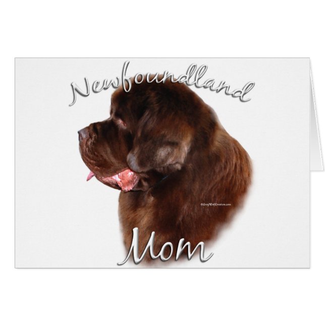 Neufundland (braun) Mama 2 (Vorderseite (Horizontal))