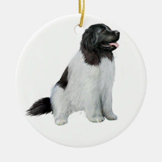 Neufundland (C) - Landseer #1 Keramikornament