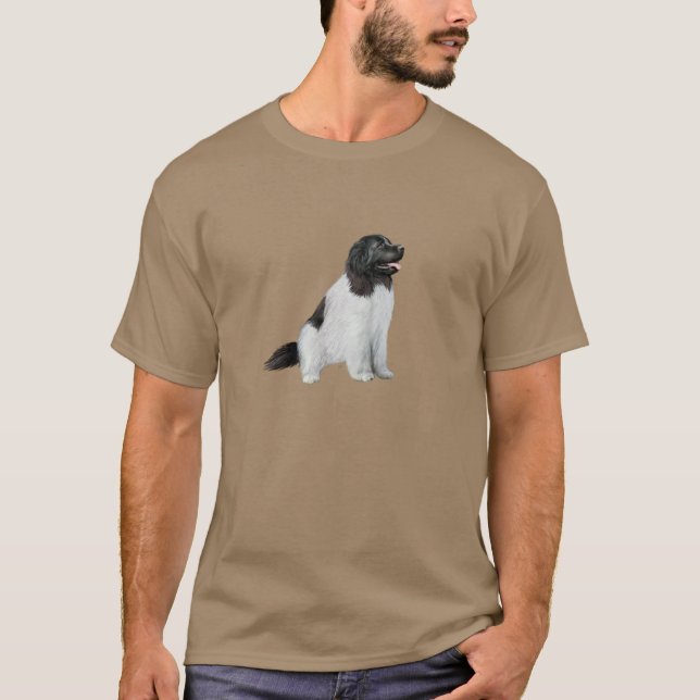 Neufundland (C) - Landseer #1 T-Shirt (Vorderseite)