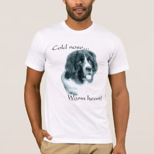 Neufundland Cold Nose Warmes Herz T-Shirt