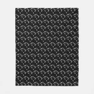 Neufundland Dog Blanket Neufundland Pup Blanket Fleecedecke