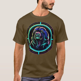 Neufundland Dog Cosmic Newfie Space Hunde Galaxy A T-Shirt