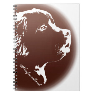 Neufundland Dog Notebook Dog Lover Geschenkbücher Notizblock