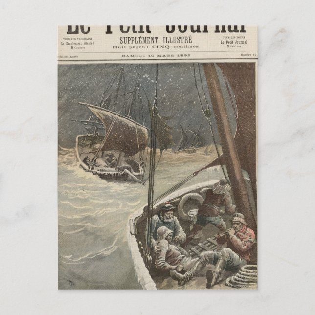 Neufundland Fishermen Postkarte (Vorderseite)