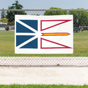 Neufundland-Flagge für kundenspezifische Banner