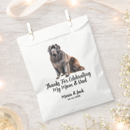Neufundland Full Color Pet Wedding Geschenktütchen
