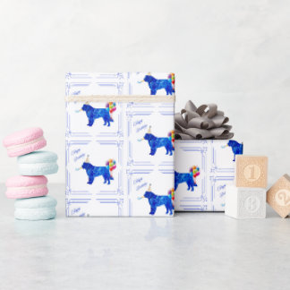 Neufundland Hund Birthday Geschenkpapier
