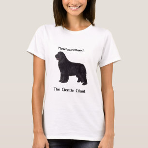 Neufundland-Hund der leichte Riese T-Shirt