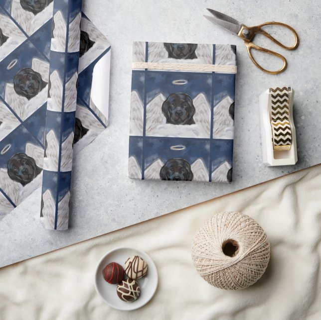 Neufundland-Hund Geschenkpapier (Kunsthandwerk)