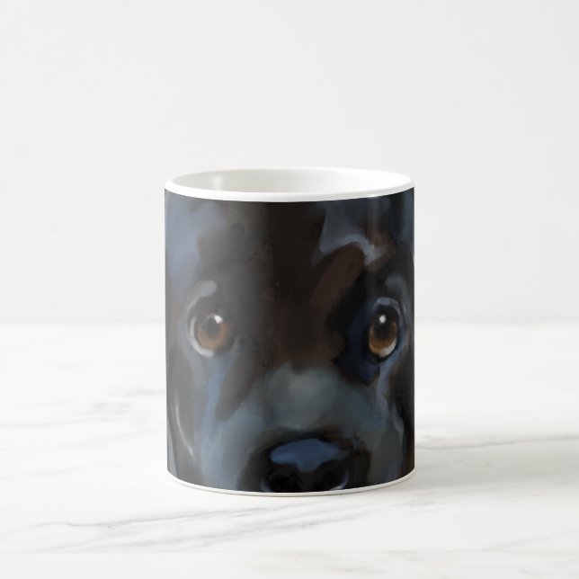 Neufundland-Hund Kaffeetasse (Mittel)