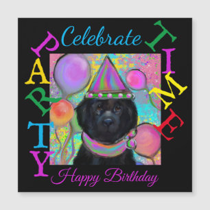 Neufundland-Hund Magnetkarte