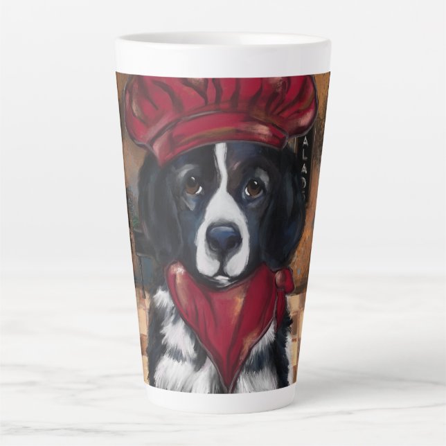 Neufundland-Hund Milchtasse (Vorderseite)