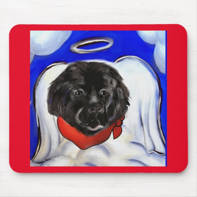 Neufundland-Hund Mousepad (Vorne)