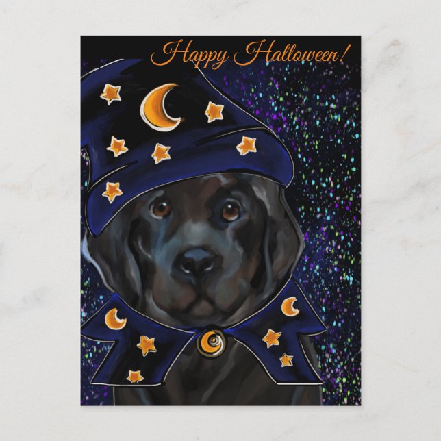 Neufundland-Hund Postkarte (Vorderseite)