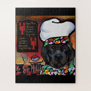 Neufundland-Hund Puzzle