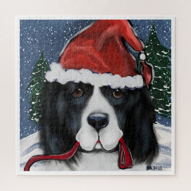 Neufundland-Hund Puzzle (Vertikal)