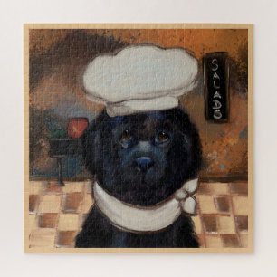 Neufundland-Hund Puzzle