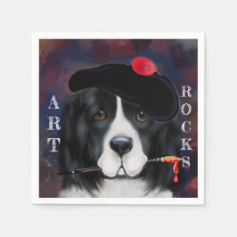 Neufundland-Hund Serviette