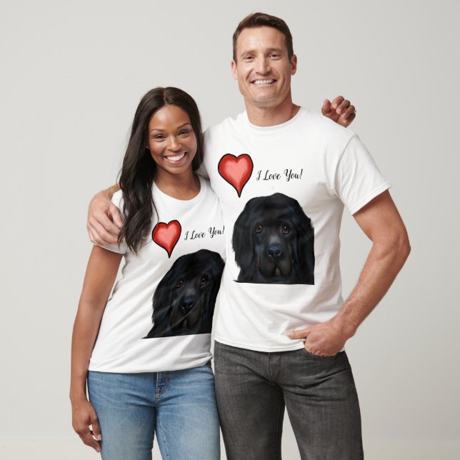 Neufundland-Hund T-Shirt (Unisex)