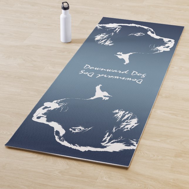 Neufundland Hund Yoga Mats Welpe Hund Yoga Mat Yogamatte (Beispiel)